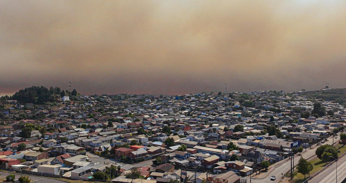 Combate de incendios forestales en el país
