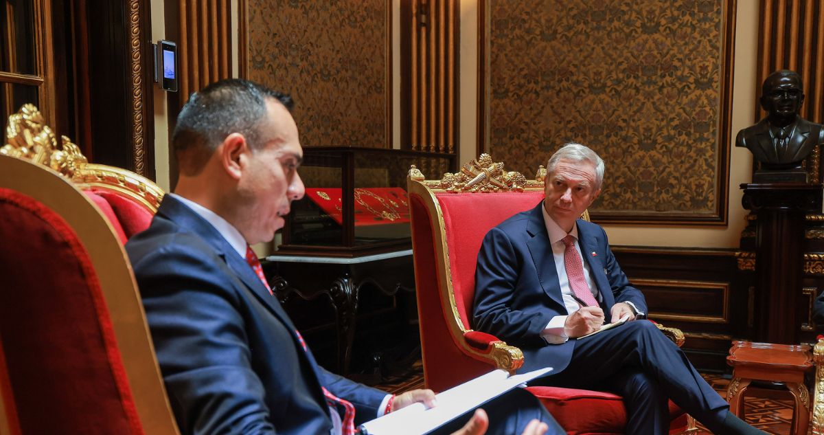 Presidente de Perú y Presidente de Chile