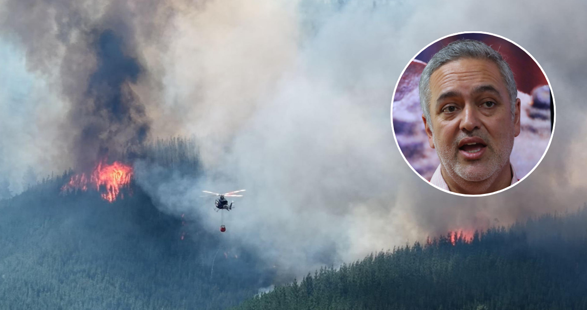 Conaf descarta que incendios en la Patagonia argentina avancen hacia Chile: “No hay riesgo potencial”