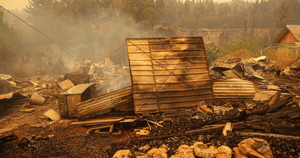 Concepción: Vecino de El Pino dice que alarmas SAE sonaron cuando el fuego ya estaba en la población
