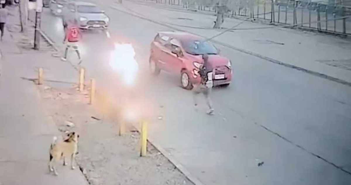 Detienen a sujeto que habría rociado con combustible y luego quemado a un hombre en San Bernardo