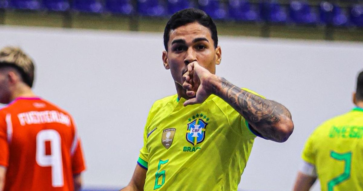 Brasil le ganó a Chile y lo eliminó de la Copa América de Futsal.