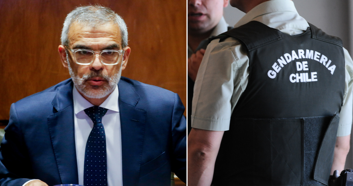 Cordero defiende reforma de Gendarmería: seguridad penitenciaria por un lado, reinserción por otro