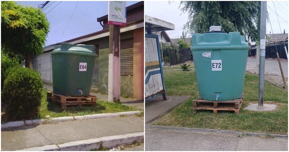 Corte de agua en Talcahuano