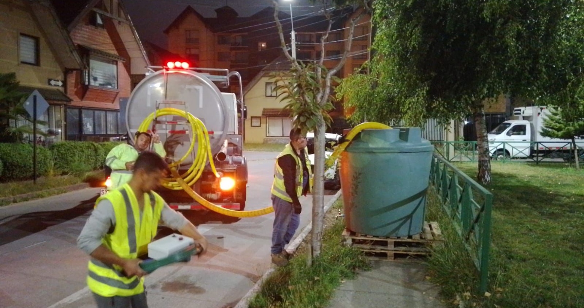 Megacorte de agua en Talcahuano