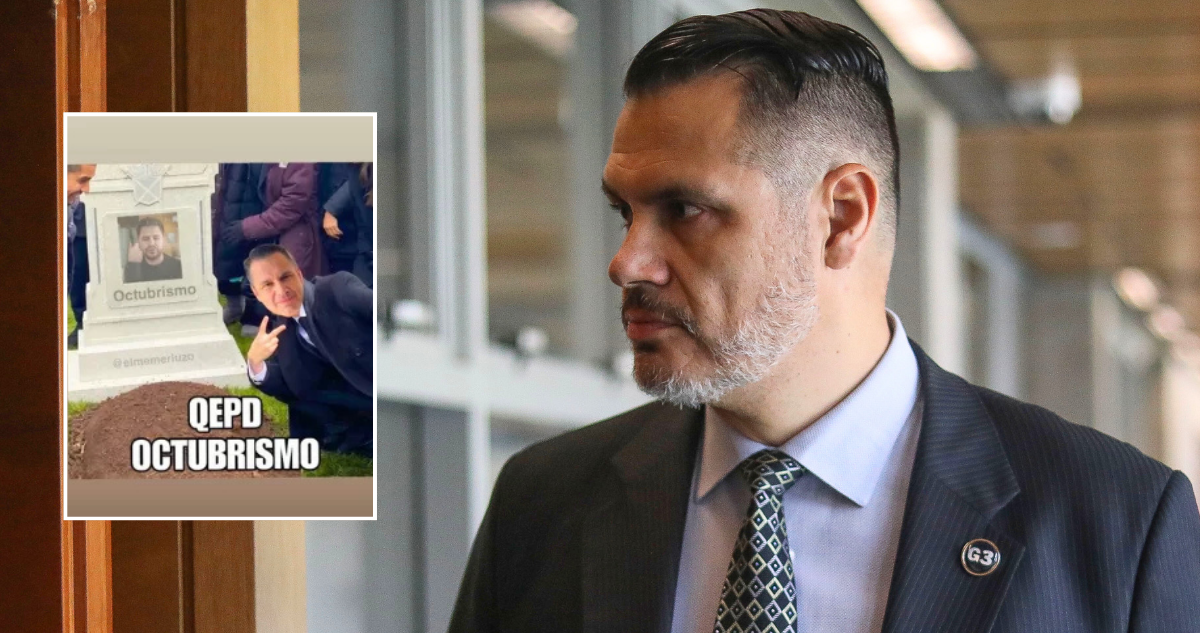 Crespo tras publicar imagen de Gatica en una lápida: “Yo no hice ese meme, ha salido muchas veces”