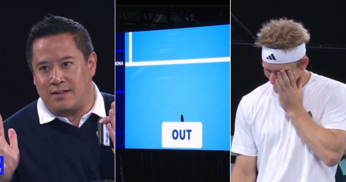 Davidovich y un challenge inexplicable y surrealista que hizo reír a todos en Adelaida