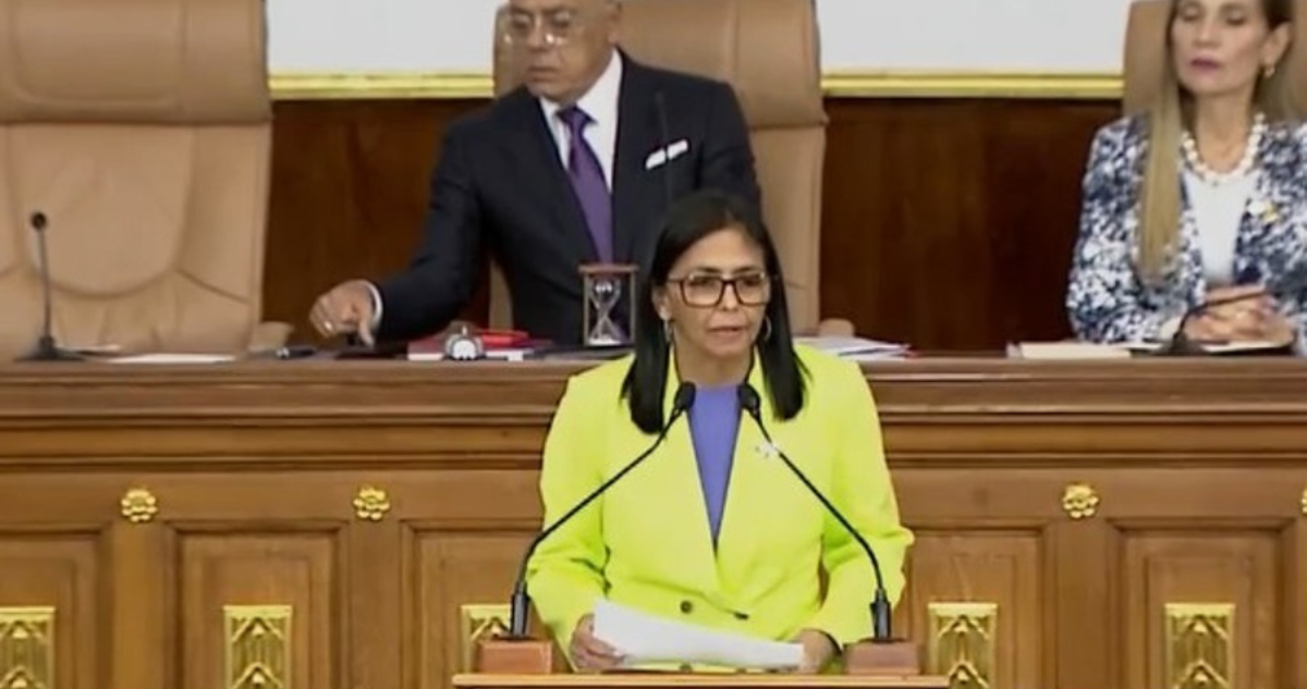 Presidenta interina de Venezuela, Delcy Rodríguez