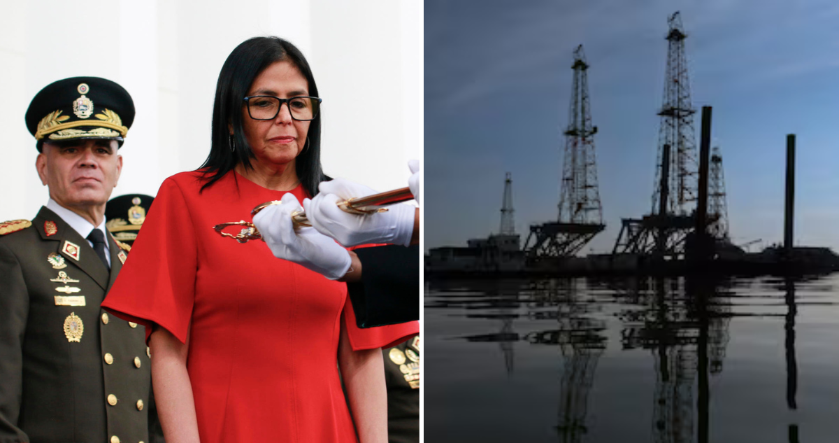 Delcy Rodríguez y acuerdo petrolero con EEUU