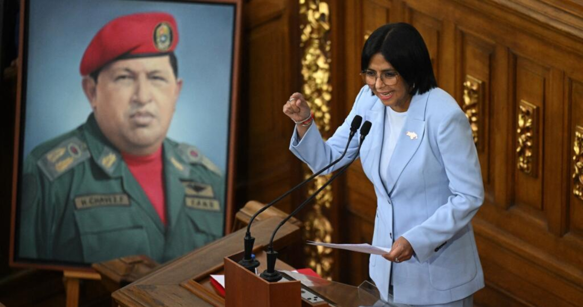 Delcy Rodríguez presidenta de Venezuela