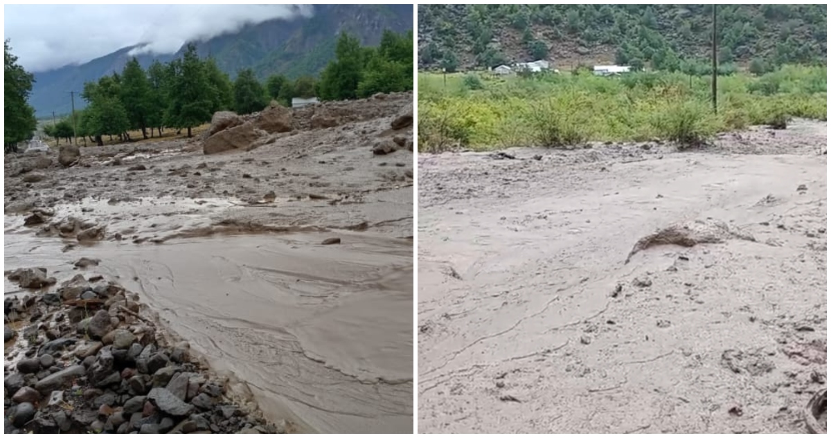 Desborde de río deja a familias aisladas en Alto Bío Bío