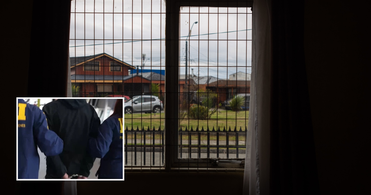 Detenido secuestro de conviviente en Los Ángeles