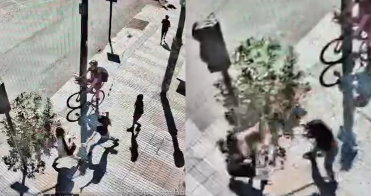 Detienen a ocho personas en La Reina tras violento asalto tipo “Jauría” afuera de estación de Metro