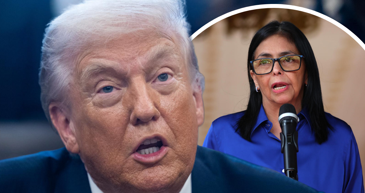 Trump confirma conversación teléfonica con Delcy Rodríguez: “Es una persona fantástica”