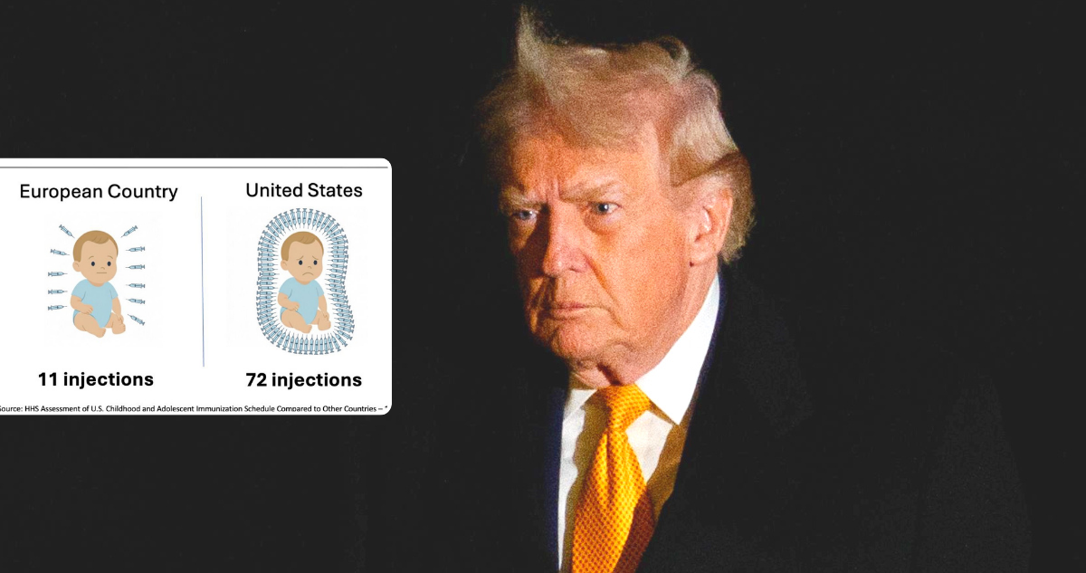 Gobierno de Trump elimina cuatro vacunas obligatorias del calendario infantil