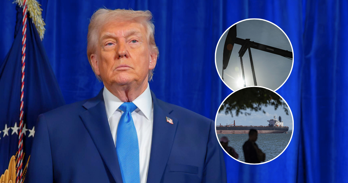 Trump asegura que Venezuela entregará entre 30 y 50 millones de "petróleo de alta calidad" a EEUU