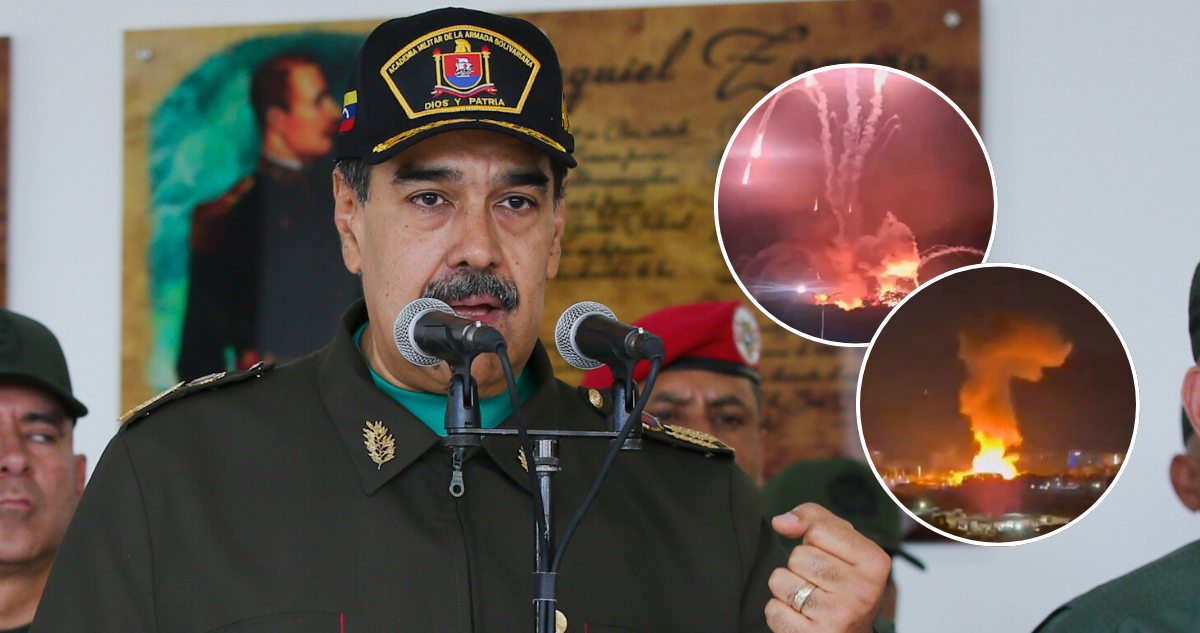 Gobierno de Maduro acusa “gravísima agresión militar de EEUU” y activa despliegue de milicia y policía