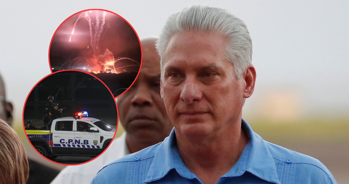 Cuba condena "criminal" ataque de EEUU a Venezuela y pide reacción internacional