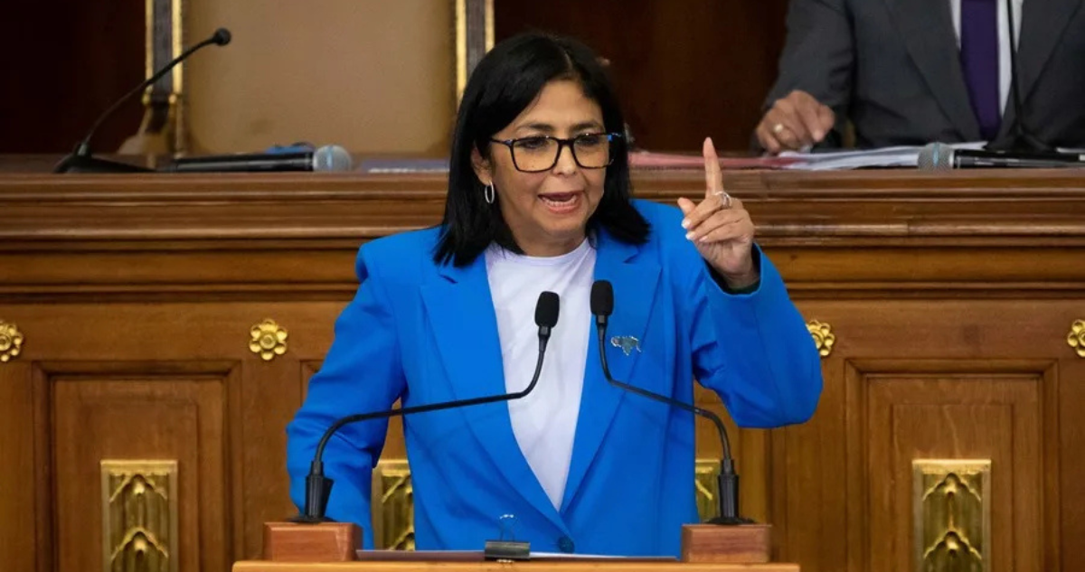 Delcy Rodríguez propone convocar verdadero diálogo político que incluya a la oposición en Venezuela