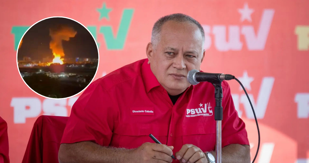 Diosdado Cabello dice que hasta ahora han contabilizado 100 muertos tras ataque de EEUU a Venezuela
