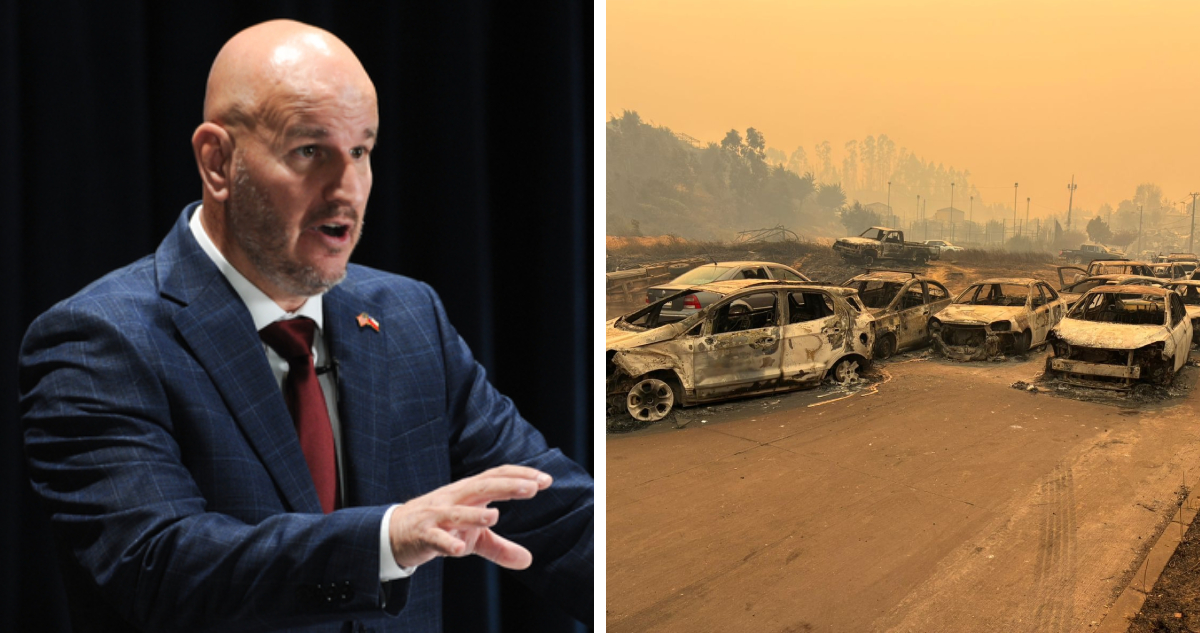 Embajador de EEUU en Chile anuncia asistencia por los incendios forestales: “Trump me autorizó”