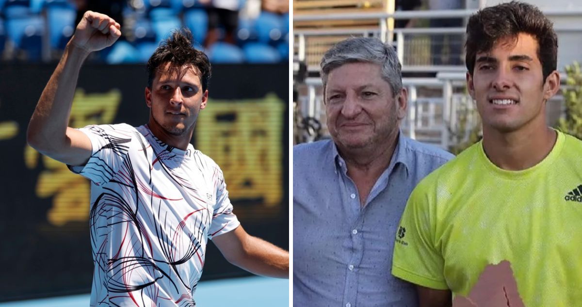 Luciano Darderi dedicó triunfo en Australian Open a Cristian Garin.