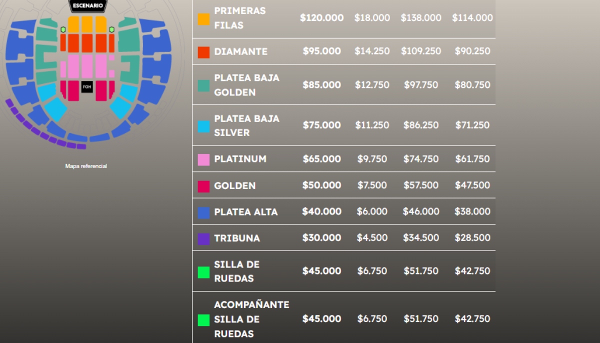 Raphael vuelve a Chile recuperado y en la cima de su leyenda: entradas precios y coordenadas