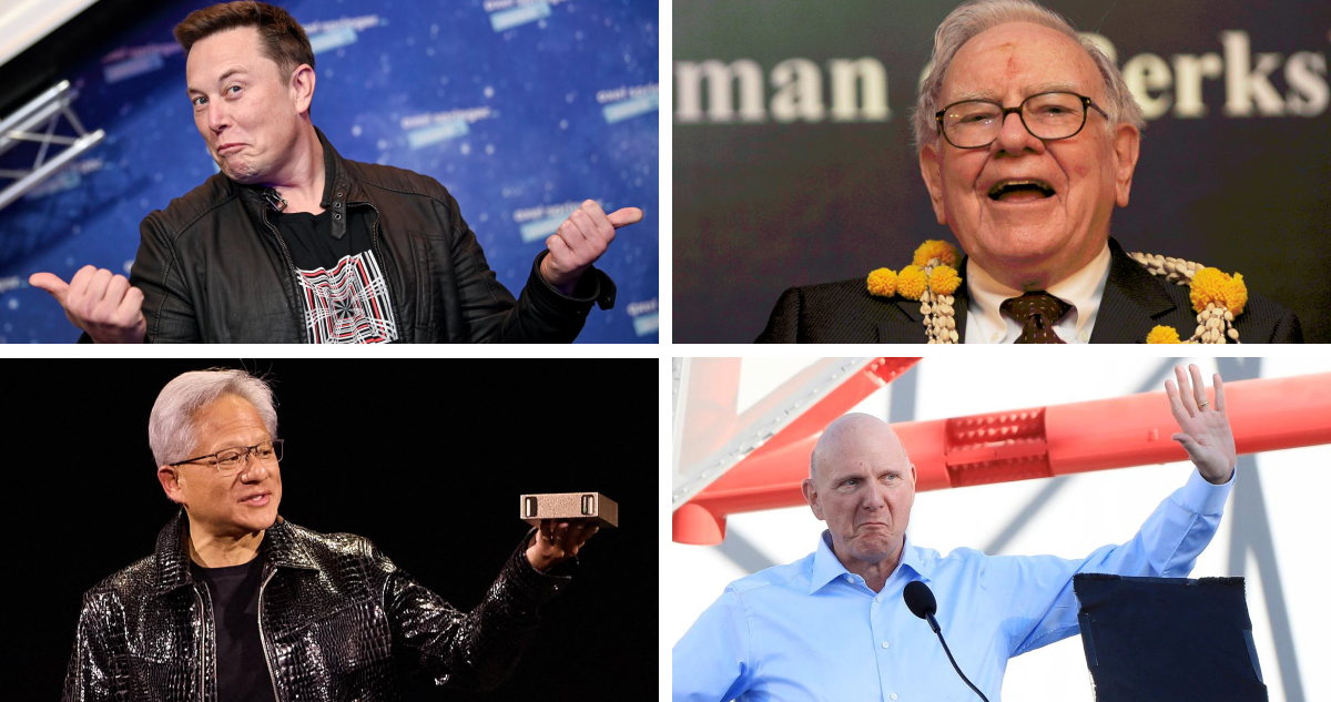 ¿Seguirá la fiesta en la bolsa? Estas son las personas más ricas del mundo al inicio de 2026