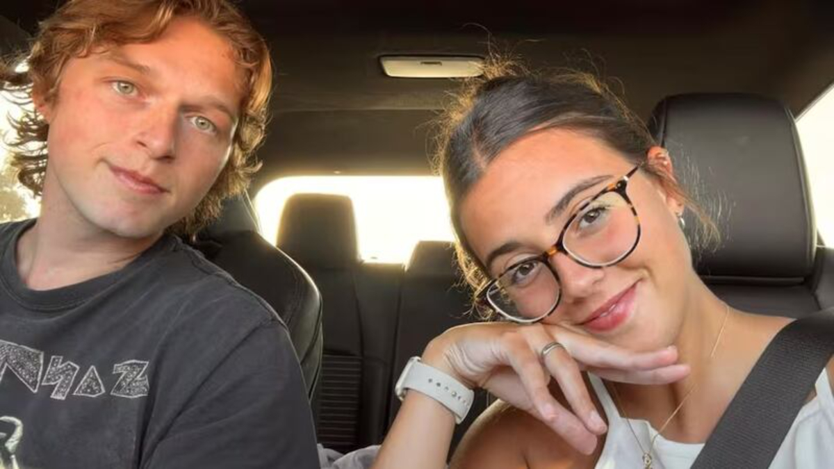 Felicitas junto a su marido