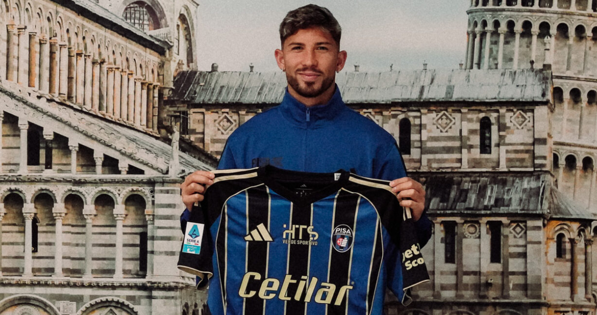 Felipe Loyola oficial en el Pisa