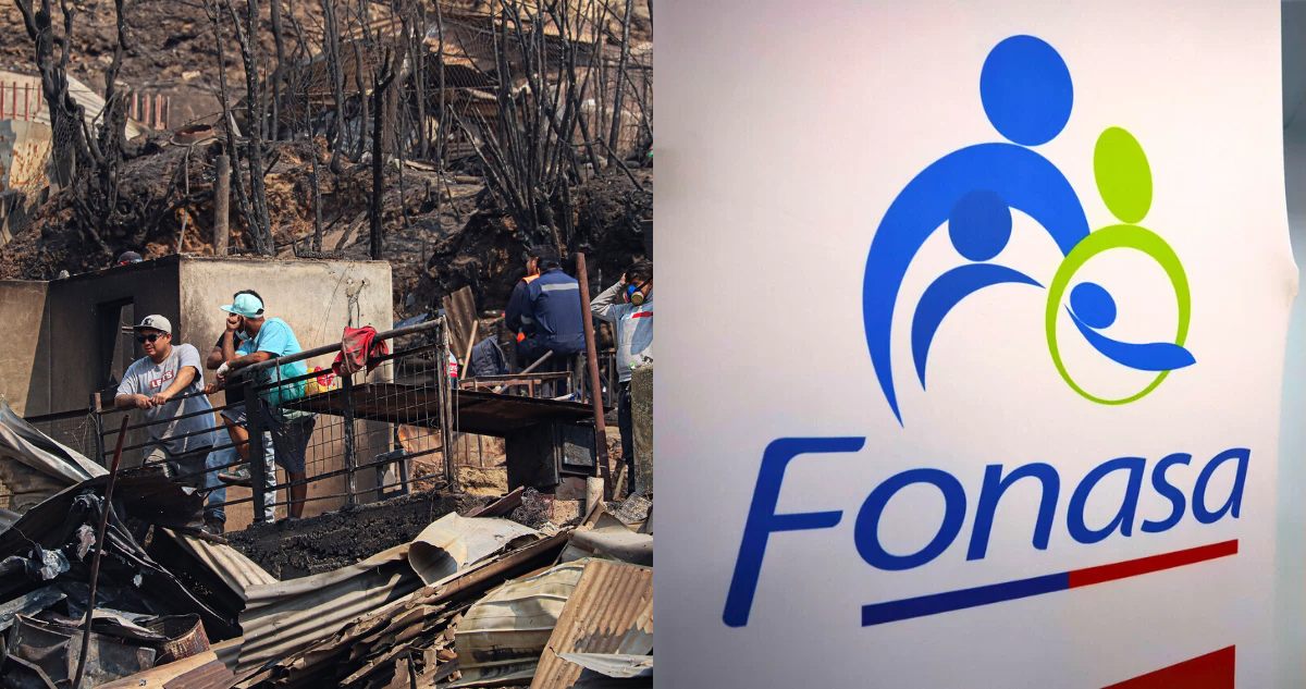 Cómo es el beneficio de Fonasa para afectados por incendios: da atención gratuita en clínicas privadas