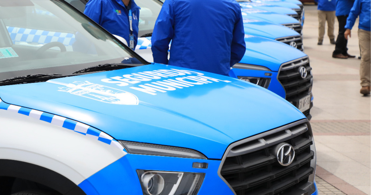 Foto de contexto de la seguridad municipal de Iquique