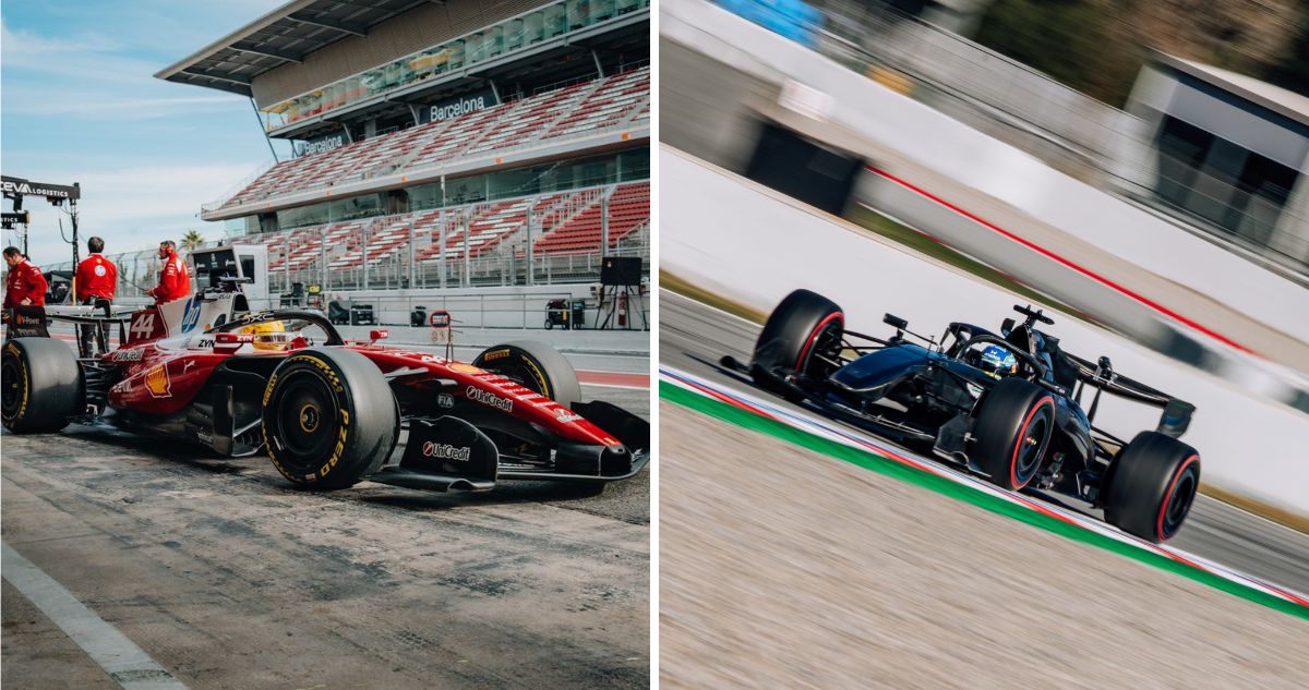 Ferrari dominó tiempos y Fernando Alonso se estrenó en último test de Fórmula 1 en Barcelona.