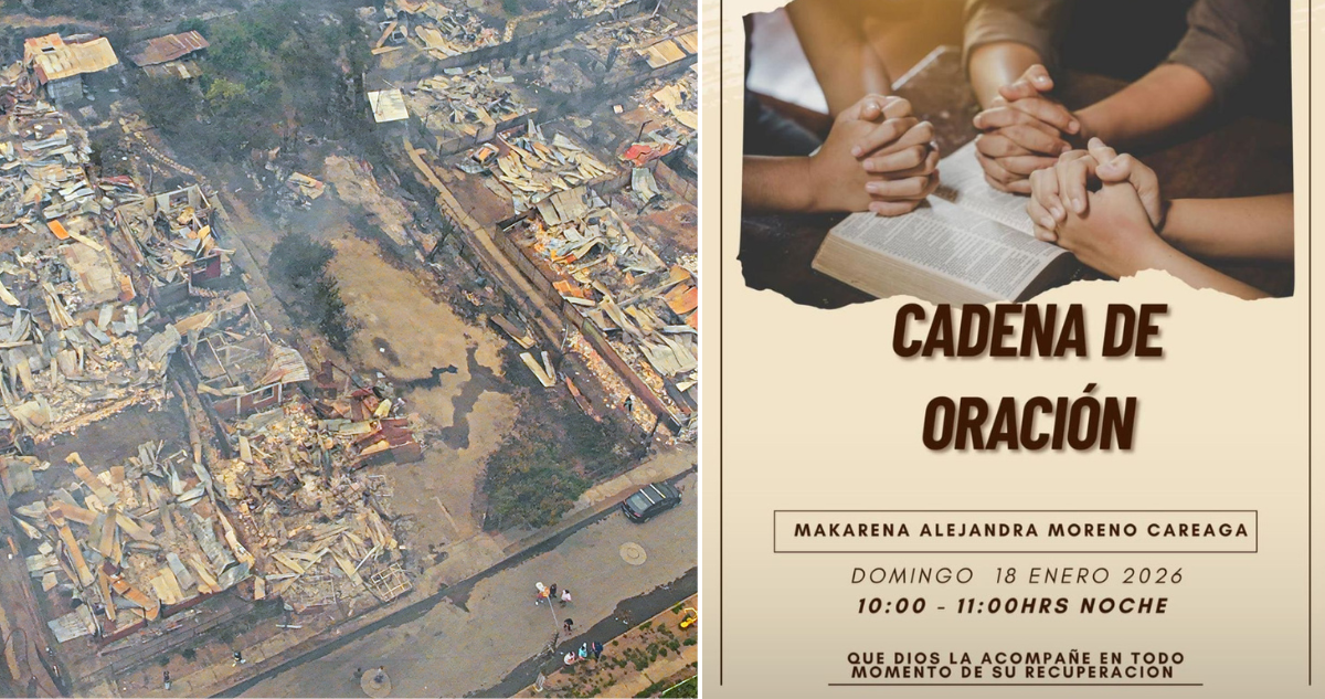 Carabinera resultó quemada intentando rescatar a familiares en Penco: piden cadena de oración