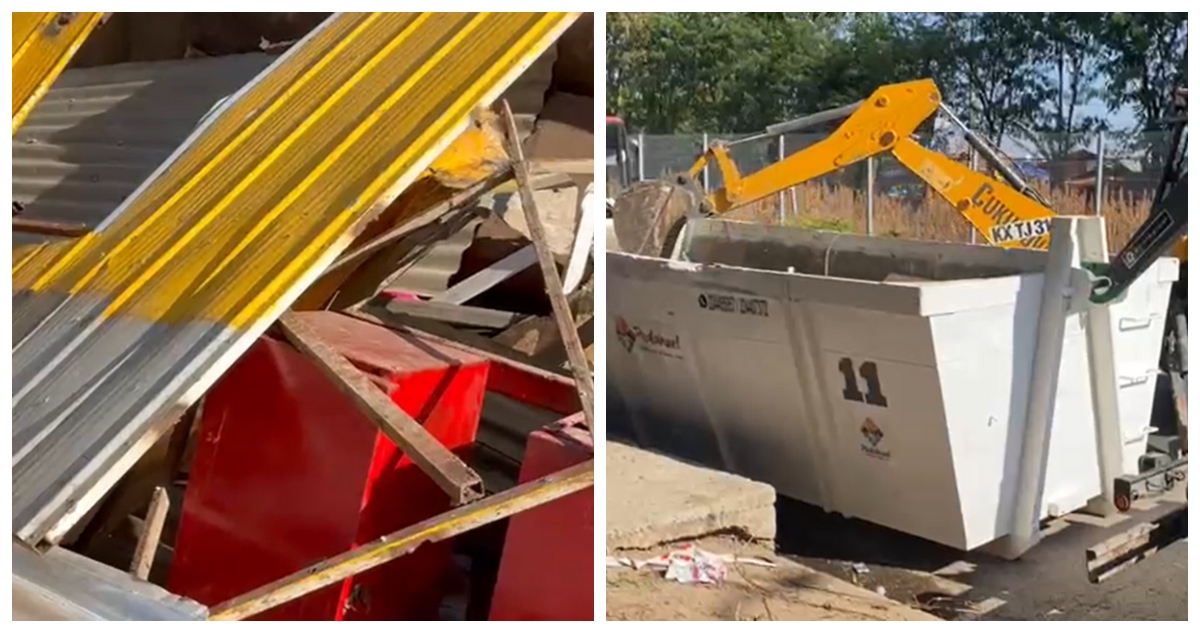 Demuelen el polémico “minimarket de la droga” encontrado en Pudahuel