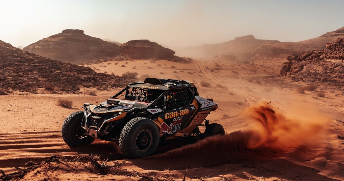 Los problemas de Chaleco López en la cuarta etapa del Dakar