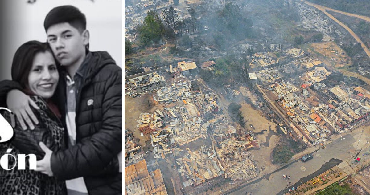 Futbolista de 20 años murió durante incendio en Penco: falleció junto a su madre