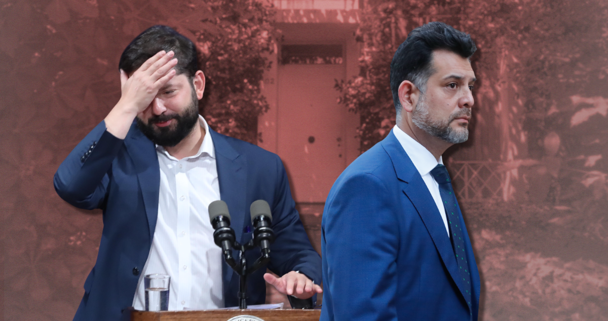 Gabriel Boric y Jonatan Valenzuela.