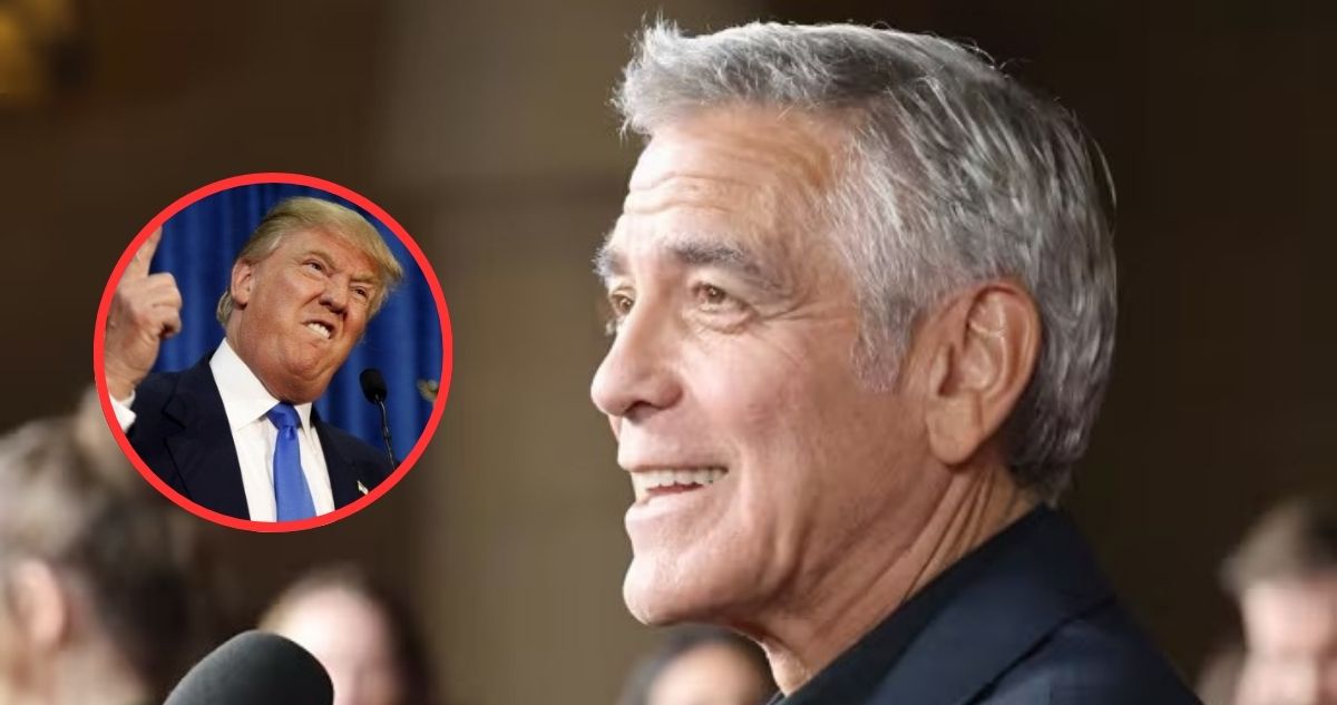 George Clooney responde escuetamente a Trump tras burlas del presidente: “totalmente de acuerdo”