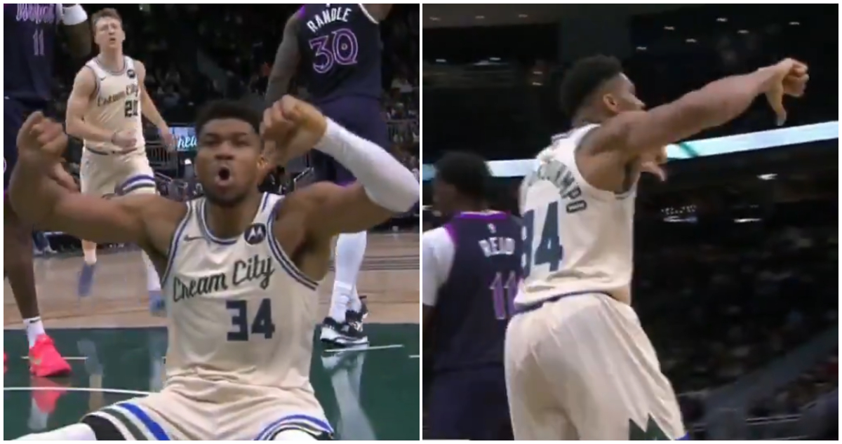 Giannis Antetokounmpo en el Bucks Milwaukee en NBA