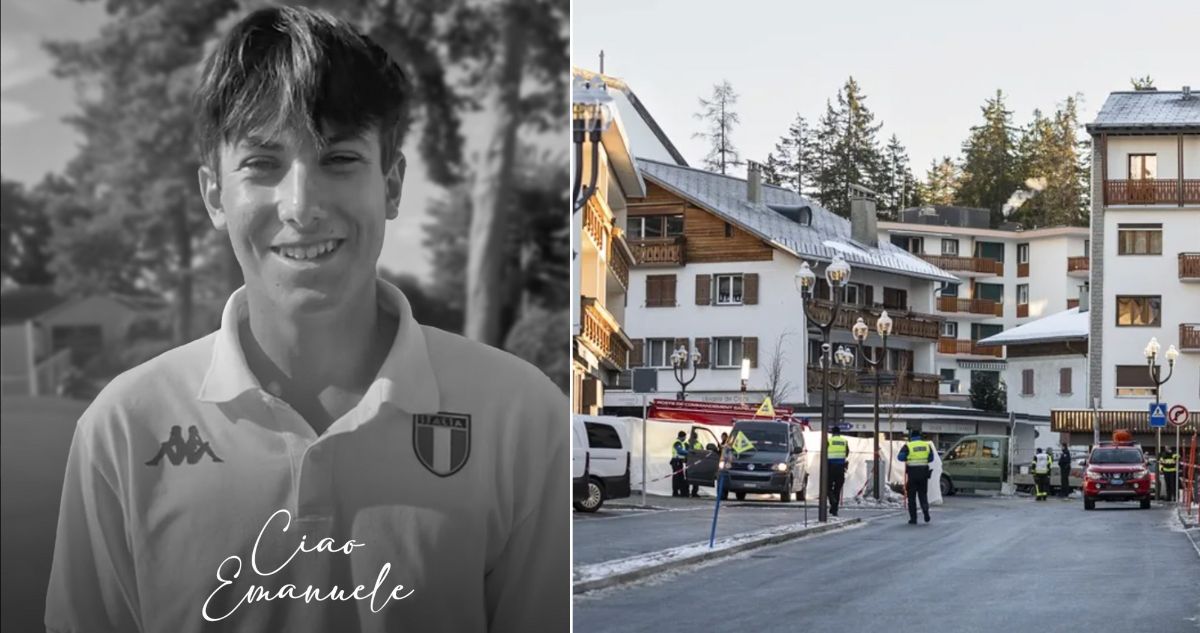 golfista italiano incendio Suiza