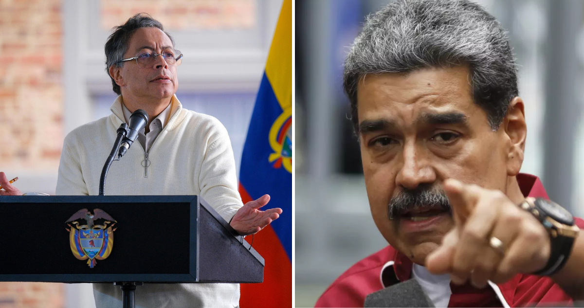 Gustavo Petro por Nicolás Maduro