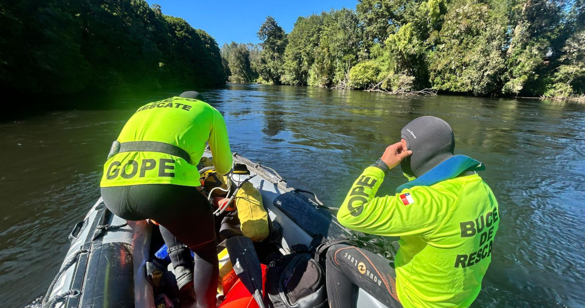 Hombre muere ahogado en río Rahue en Osorno