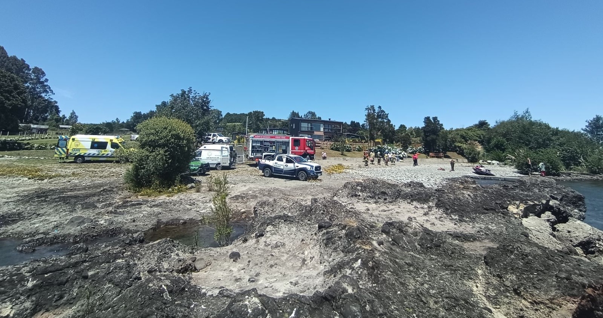 Hombre muere en Lago Llanquihue