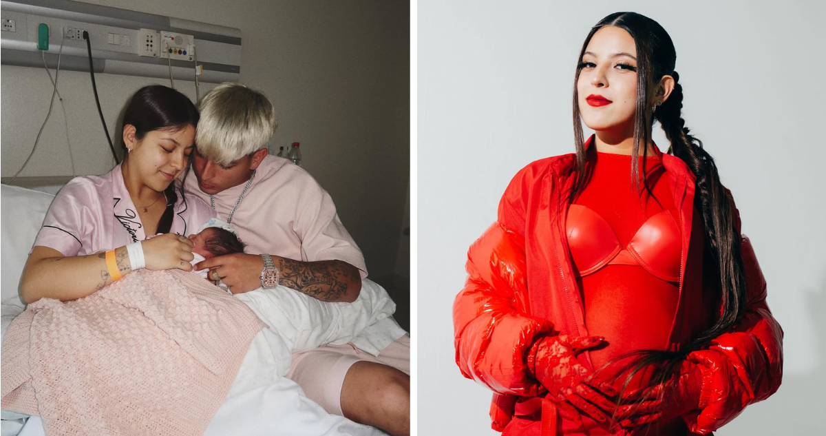 Ignacia Antonia y AK 420 con su hija