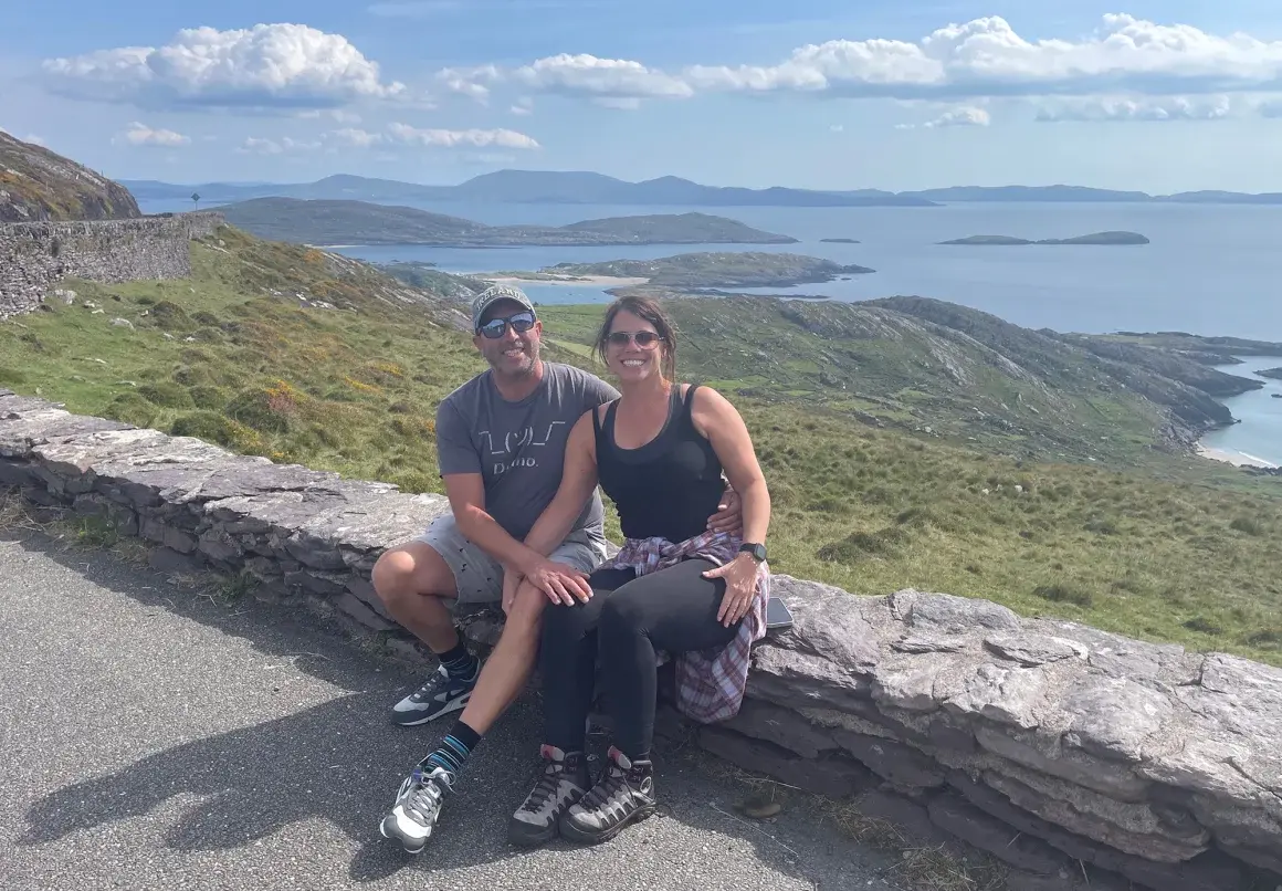 Kerri Cunningham y Dirk Stevens