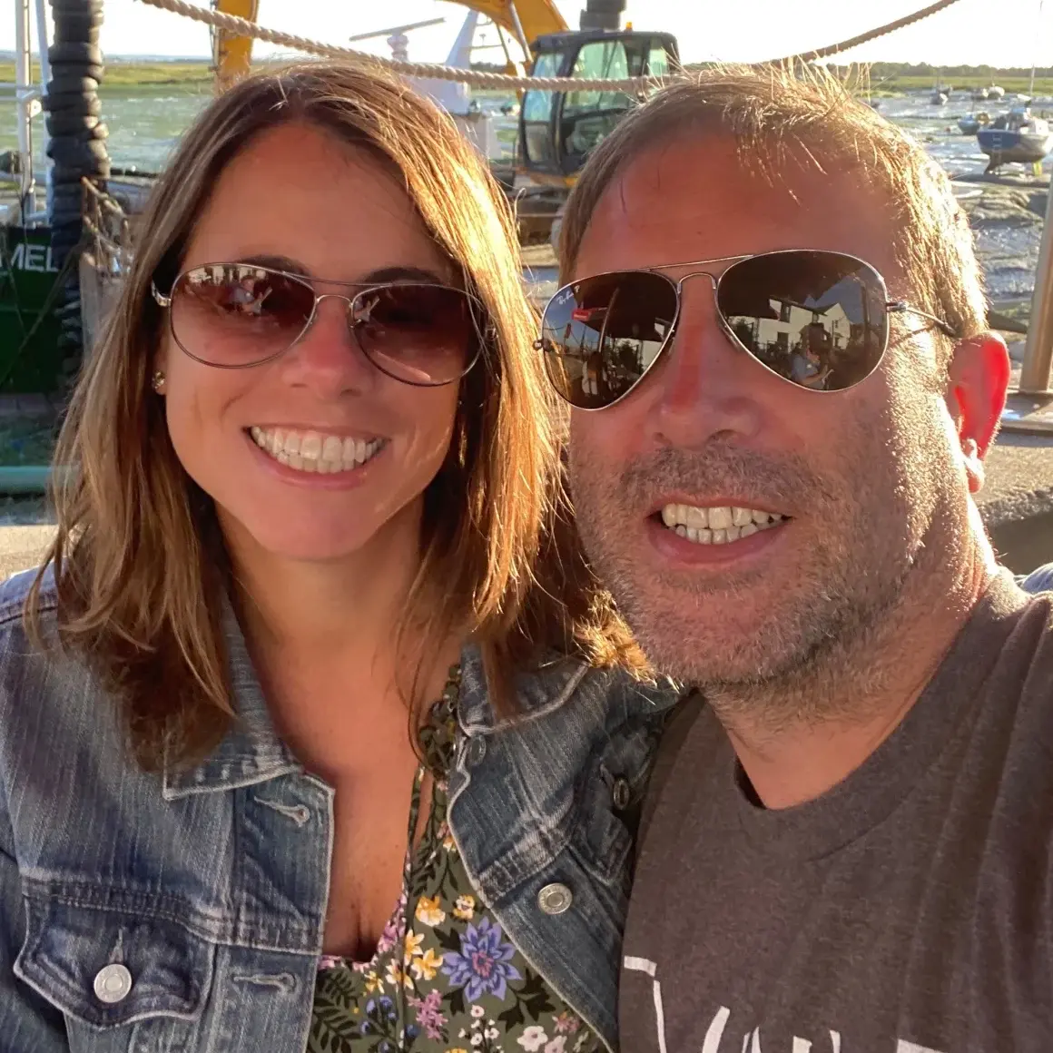 Kerri Cunningham y Dirk Stevens en la actualidad