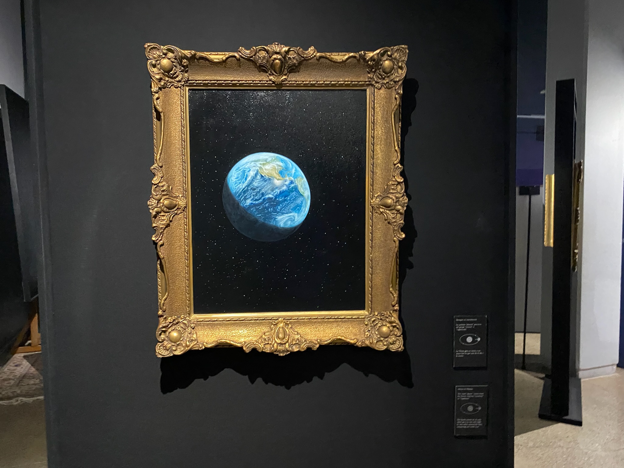 La tierra desde el espacio