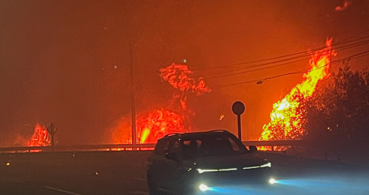 Incendio en Penco: reportan que voluntarios de Bomberos de Lota se encuentran incomunicados