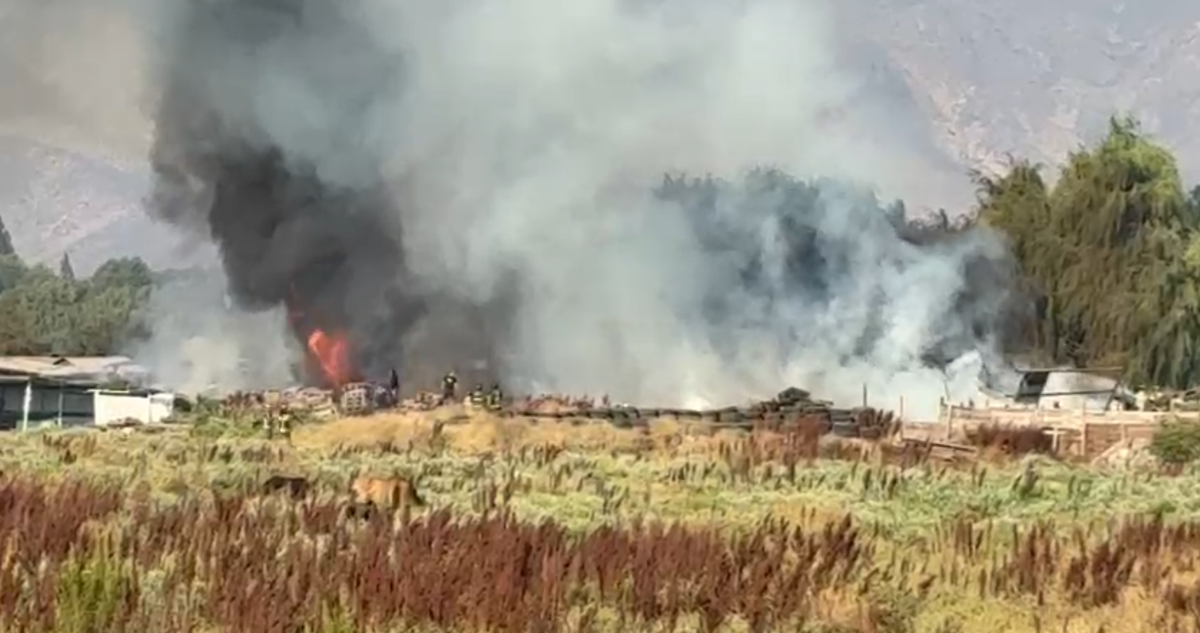 Incendio en Pudahuel